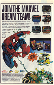Spider-Man X-Men: Arcade's Revenge - Advertisement Flyer - Front Image