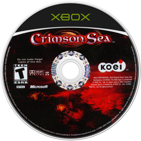 Crimson Sea - Disc Image
