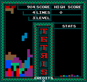 Vs. Tetris - Screenshot - Gameplay Image