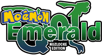 Moémon Emerald Version - Clear Logo Image