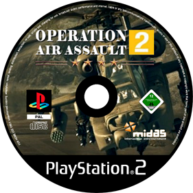 Operation Air Assault 2 - Fanart - Disc Image