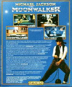 Michael Jackson: Moonwalker - Box - Back Image