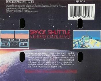 Space Shuttle: A Journey into Space - Box - Back Image