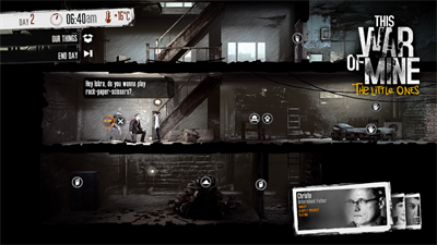 This War of Mine: The Little Ones - Screenshot - Gameplay Image