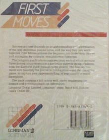 First Moves - Box - Back Image