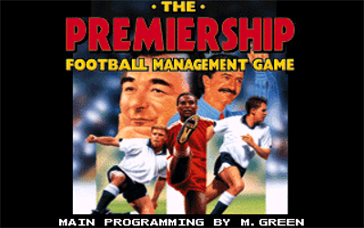 The Premiership - Screenshot - Game Title Image