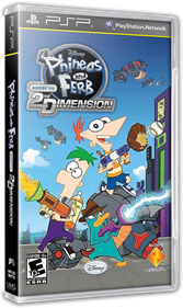 Phineas and Ferb: Across the 2nd Dimension - Box - 3D Image