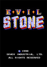 Evil Stone - Screenshot - Game Title Image