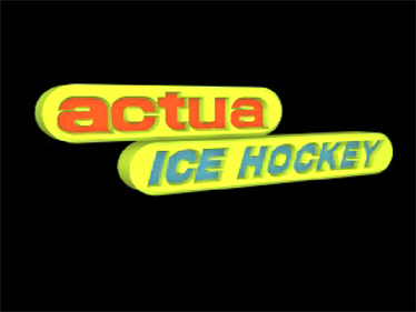 Actua Ice Hockey - Screenshot - Game Title Image