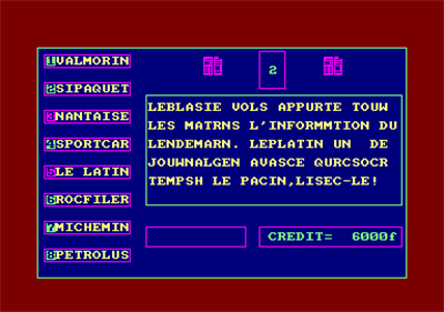 Raid sur Ténéré - Screenshot - Gameplay Image