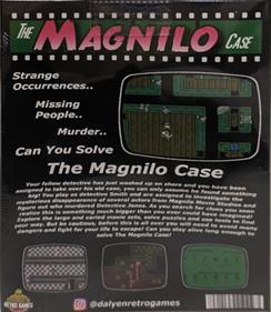 The Magnilo Case - Box - Back Image