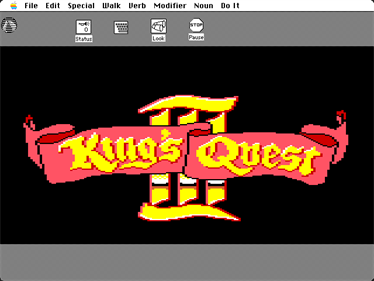 King's Quest III: To Heir Is Human - Screenshot - Game Title Image