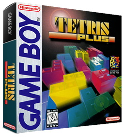 Tetris Plus - Box - 3D Image