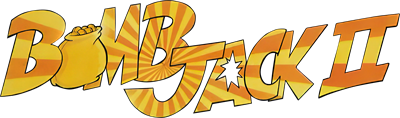 Bomb Jack II - Clear Logo Image