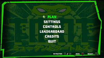 Teenage Mutant Ninja Turtles Arcade: Wrath of the Mutants - Screenshot - Game Select Image