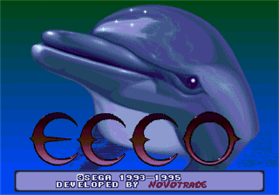 Ecco the Dolphin - Screenshot - Game Title Image