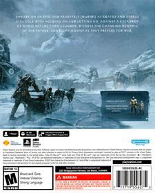 God of War Ragnarök - Box - Back Image