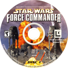 Star Wars: Force Commander - Disc Image