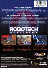 Robotech: Battlecry - Box - Back Image