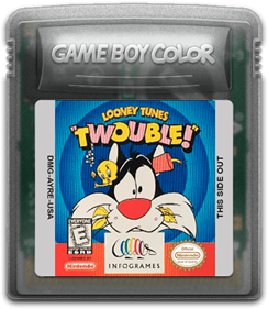 Looney Tunes: Twouble! - Fanart - Cart - Front
