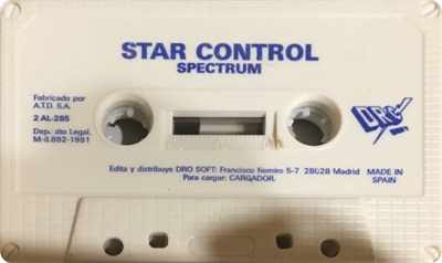 Star Control  - Cart - Front Image