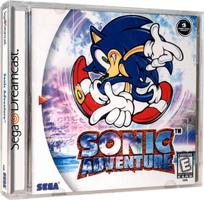 Sonic Adventure - Box - 3D Image