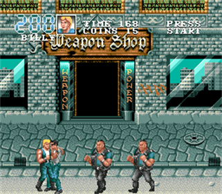 Double Dragon 3: The Arcade Game - Screenshot - Gameplay Image