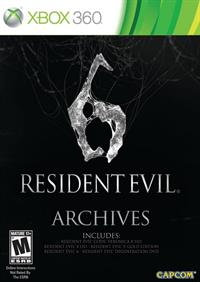 Resident Evil 6 Archives - Box - Front Image