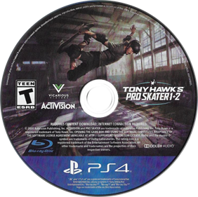 Tony Hawk's Pro Skater 1 + 2 - Disc Image