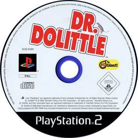 Dr. Dolittle - Disc Image