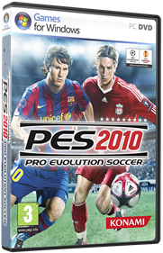 PES 2010: Pro Evolution Soccer - Box - 3D Image