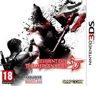 Resident Evil: The Mercenaries 3D - Box - Front Image