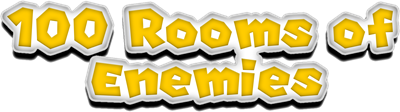 100 Rooms of Enemies - Clear Logo Image