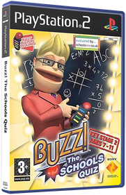 Buzz!: The Schools Quiz - Box - 3D Image