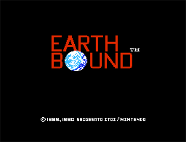EarthBound Beginnings - Screenshot - Game Title Image