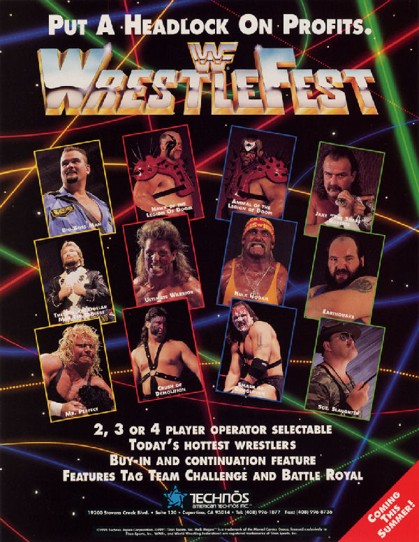 wwf wrestlefest game characters