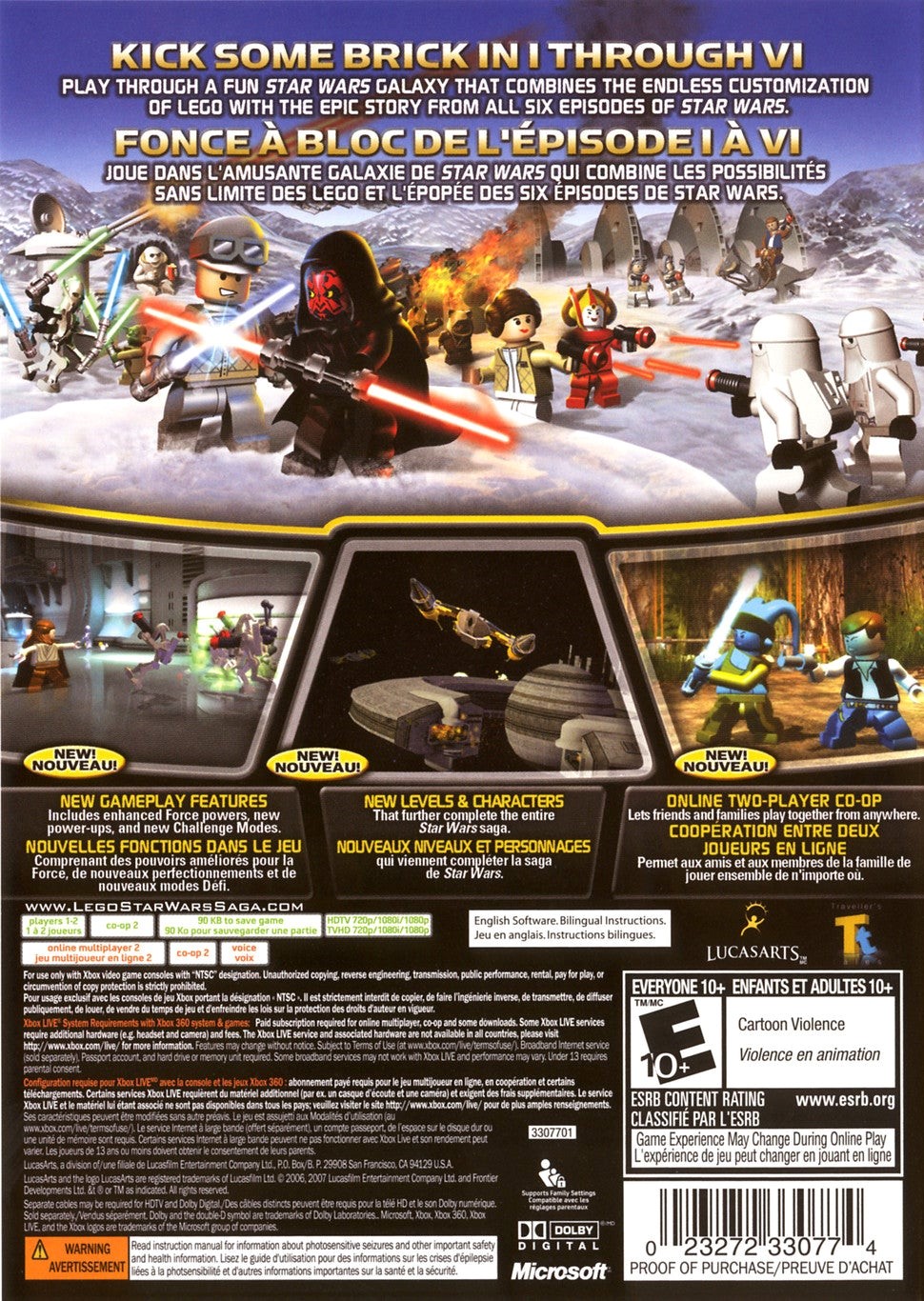 LEGO Star Wars III: The Clone Wars (Xbox 360) Full HD - 1080 