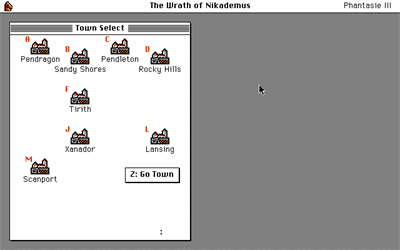 Phantasie III: The Wrath of Nikademus - Screenshot - Gameplay Image