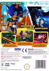 Sonic Unleashed - Box - Back Image