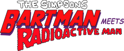 The Simpsons: Bartman Meets Radioactive Man - Clear Logo Image