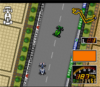 F-1 Grand Prix - Screenshot - Gameplay Image
