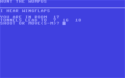 Hunt the Wumpus - Screenshot - Gameplay Image