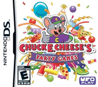 Chuck E. Cheese's Party Games - Box - Front Image