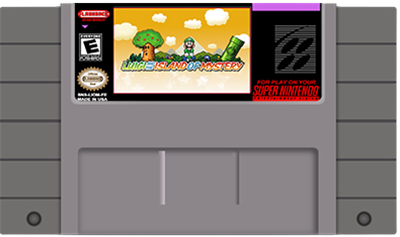 Super Mario World: Luigi & The Island of Mystery - Cart - Front Image