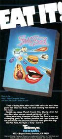 Fast Food - Advertisement Flyer - Front Image