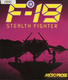 F-19 Stealth Fighter - Box - Front Image