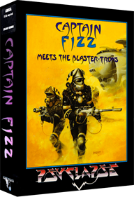 Captain Fizz Meets The Blaster-Trons - Box - 3D Image