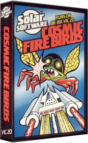 Cosmic Firebirds - Box - 3D Image