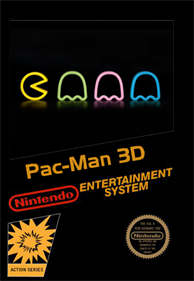 Pac-Man 3D - Fanart - Box - Front Image