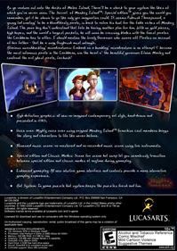 The Secret of Monkey Island: Special Edition - Fanart - Box - Back